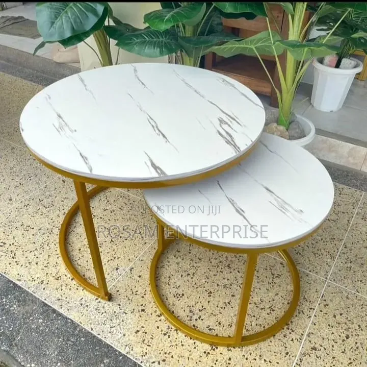 Marble Nesting Coffee Table MDF