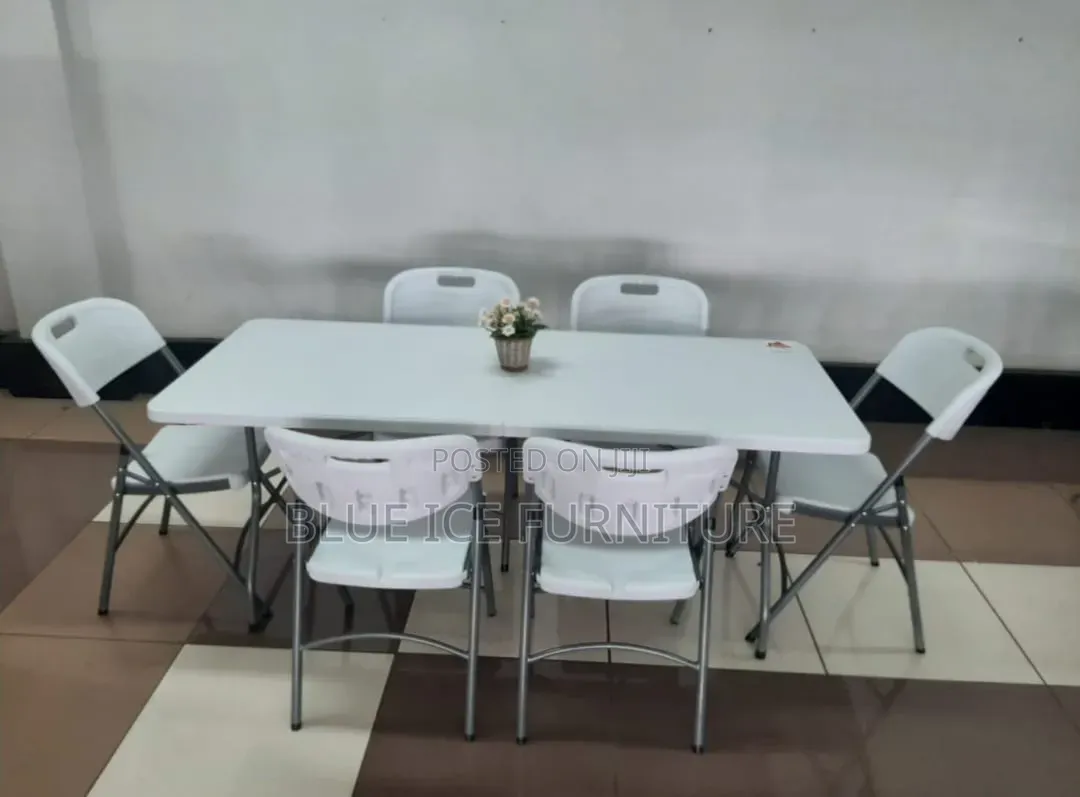 6 Seat Folding Chair With Table