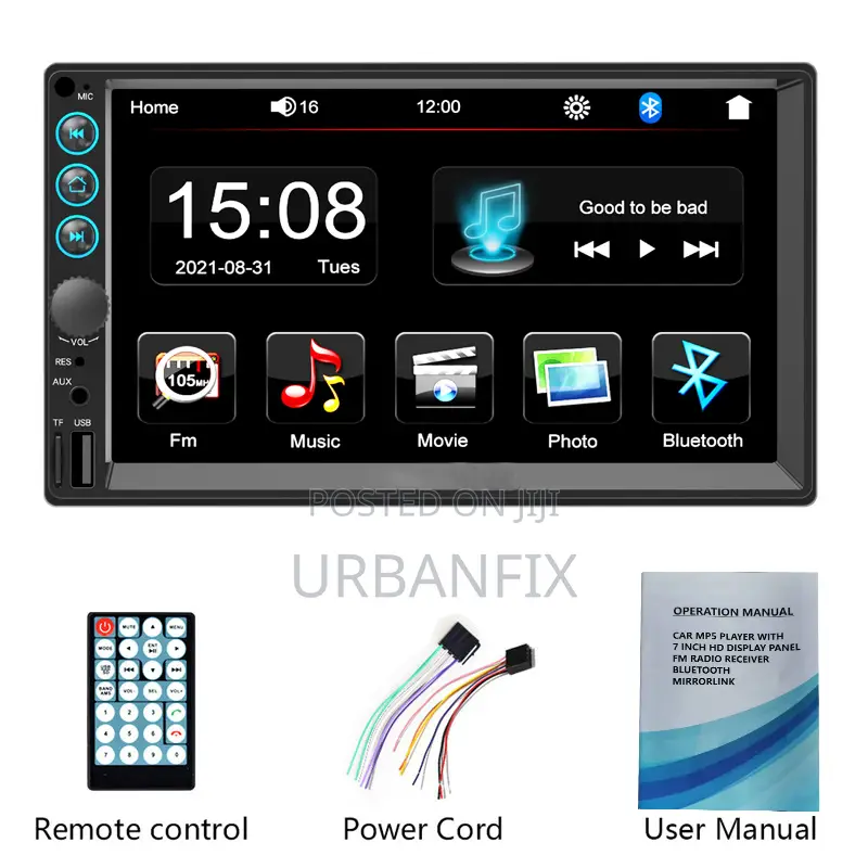 7 Inch Car Mp5 Player Car Radio Audio Player Touch Screen Universal