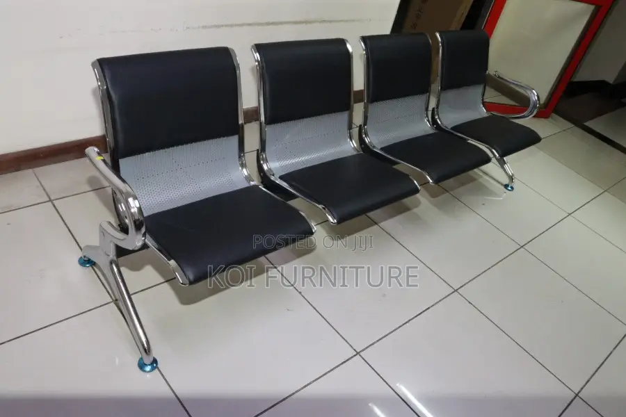 Office Bench : 4-Seater Linked Waiting Bench