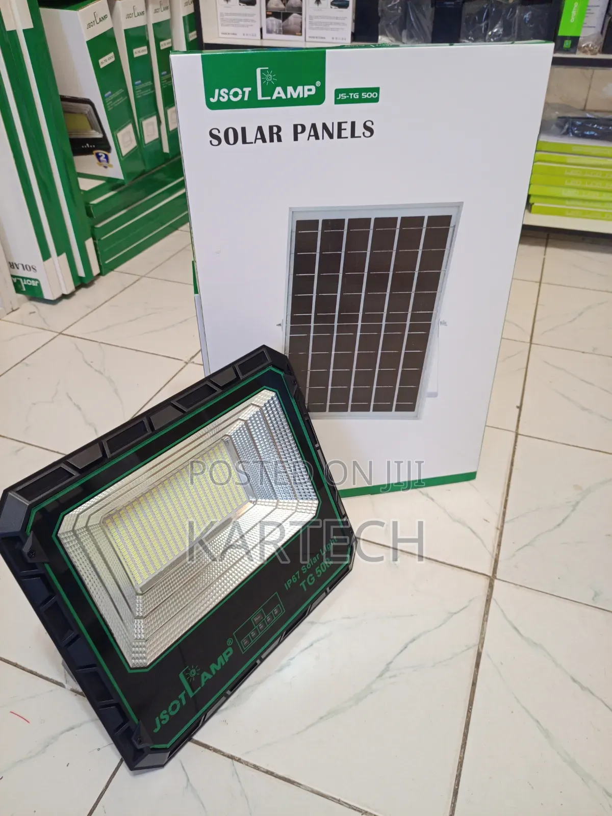 Jsot Js-tg 500 500w Solar Powered Led Security Light