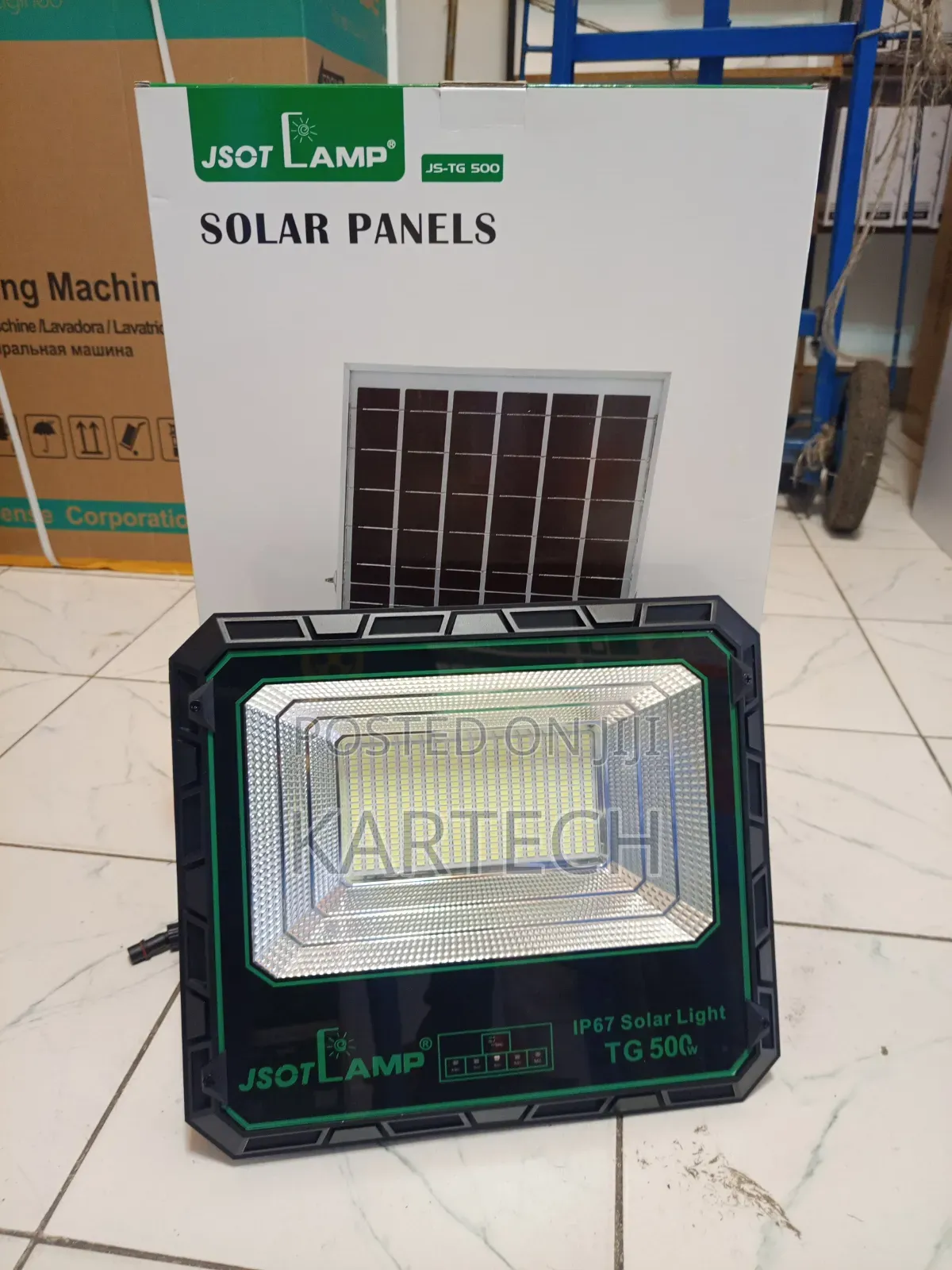 Jsotlamp Js-tg 500w Solar Flood Security Light