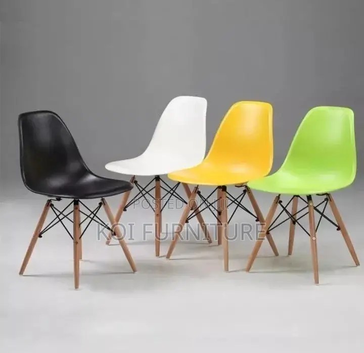 Dining Chair : Mid-Century Modern Eames Style Dining Chair
