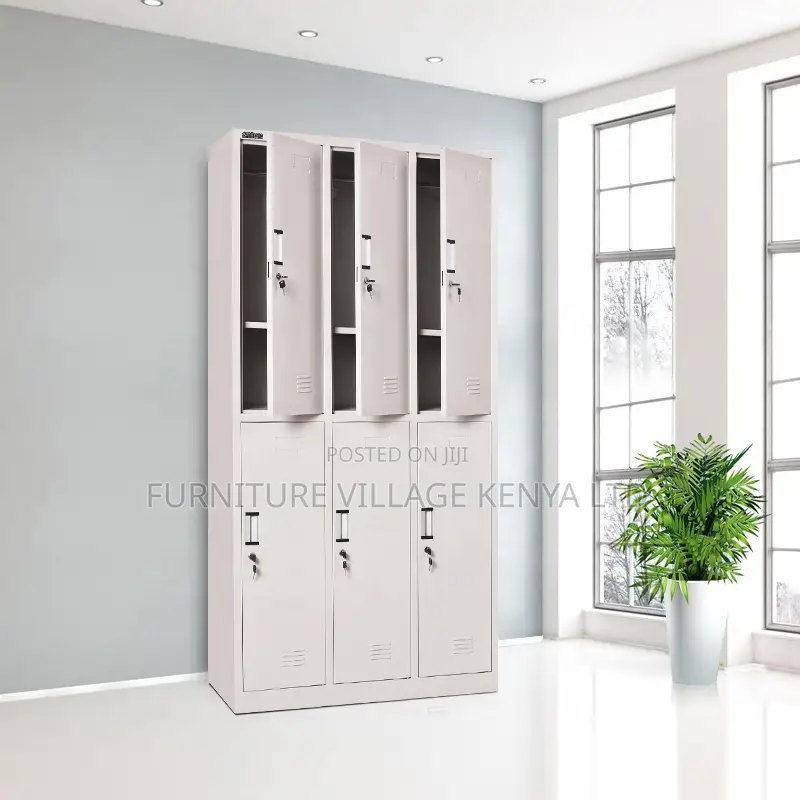 6-Door Fitness Storage Locker Storage Unit