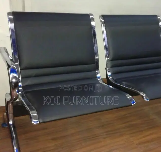 Office Benches; Qtyu Three Link Office Reception Bench