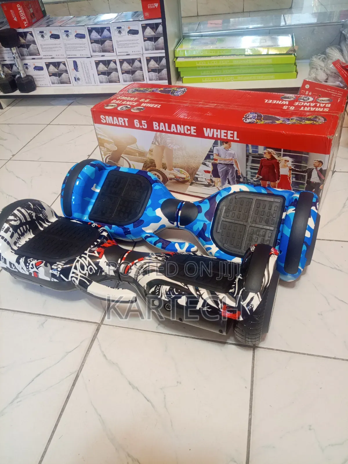 6.5" Smart Balance Wheel Rechargeable Hoverboard for Kids Adults