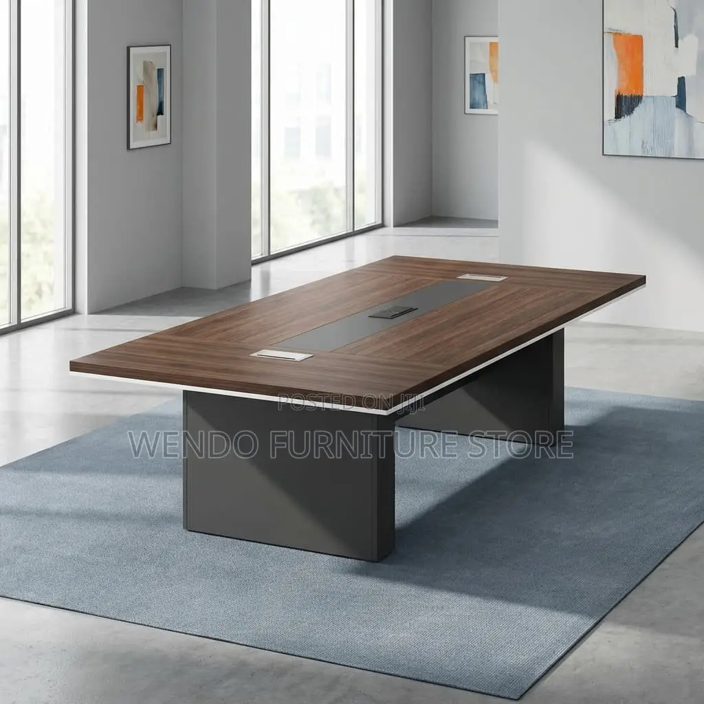 Office Table : J12 3-Meter Imported Executive Boardroom Table