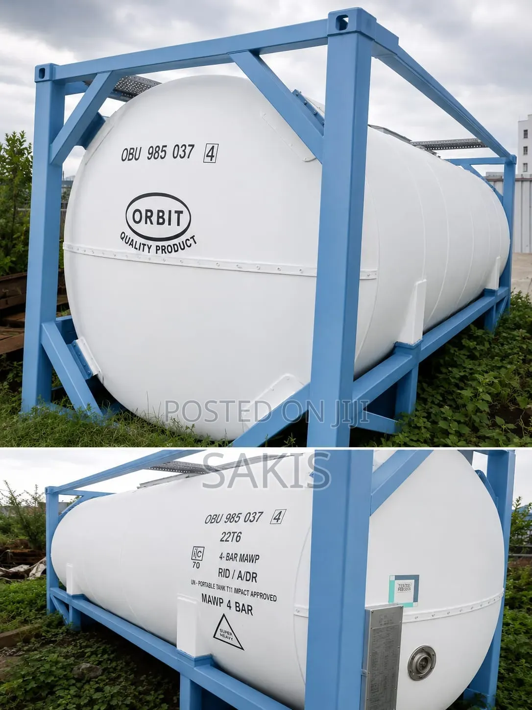 Iso Tank Containers for Sale in Kenya!