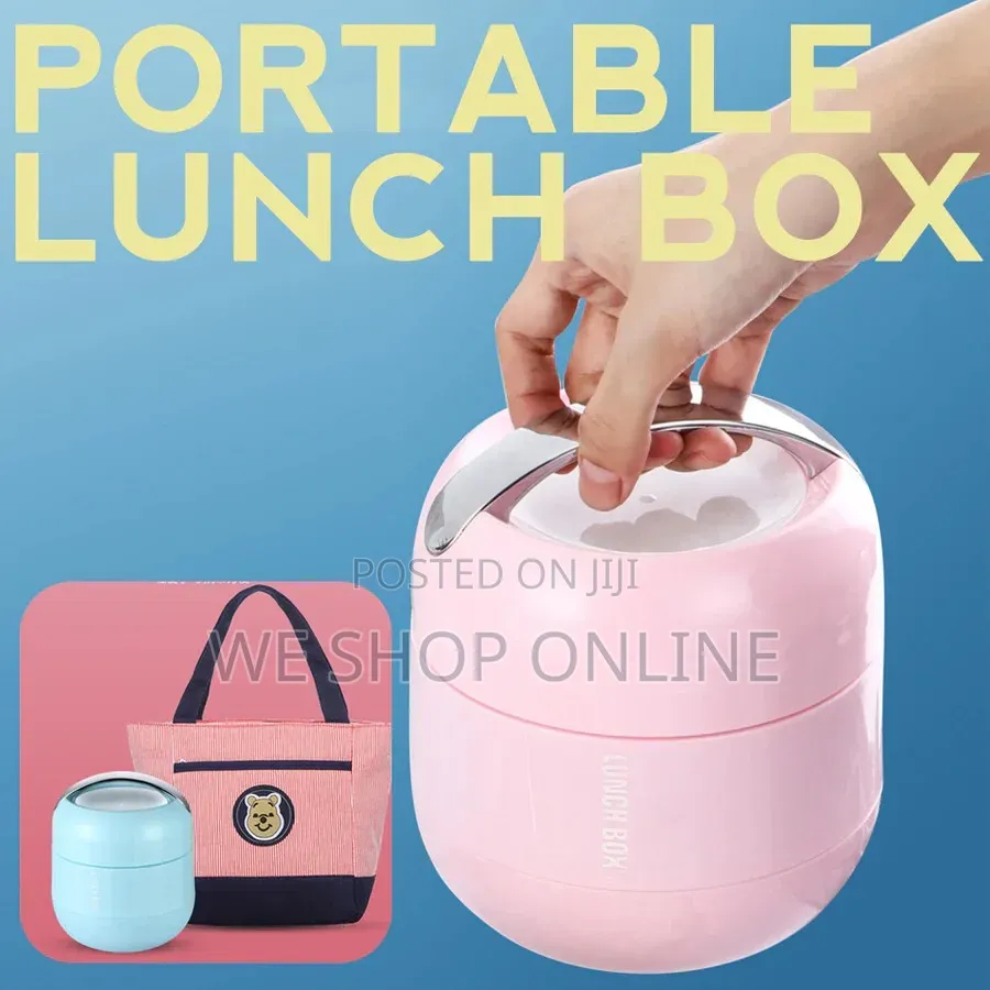 Stainless Steel Food Portable Lunch Box 1000ml
