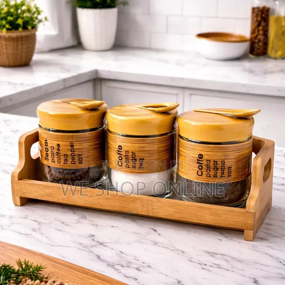 Glass Sugar Dish Jar