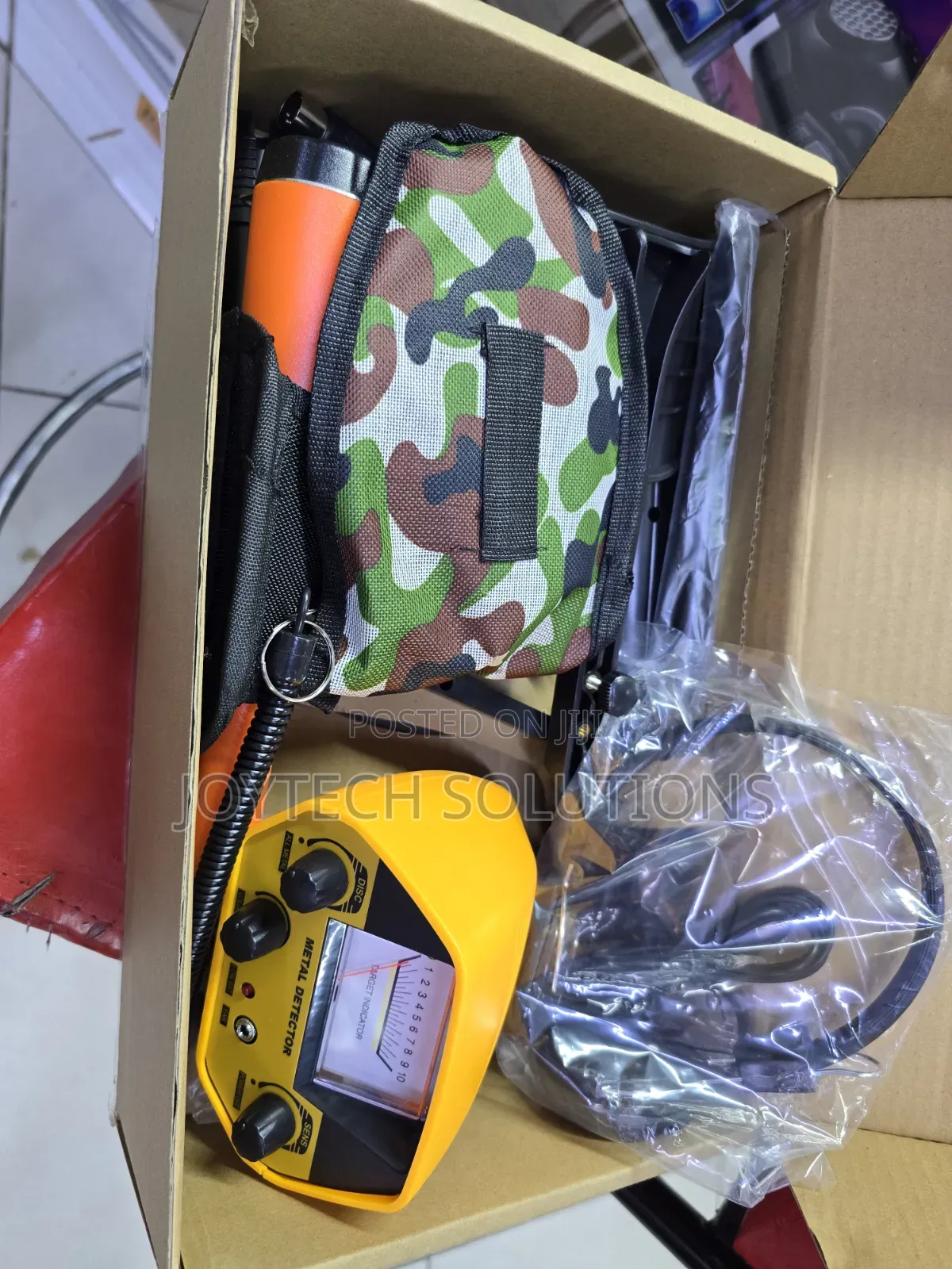 Gc-1016a Metal & Gold Detector + Pinpointer + Shovel Set