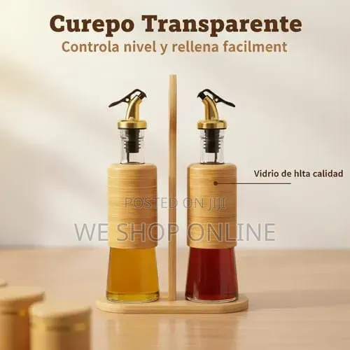 Oil and Vinegar Glass Dispenser 500ml
