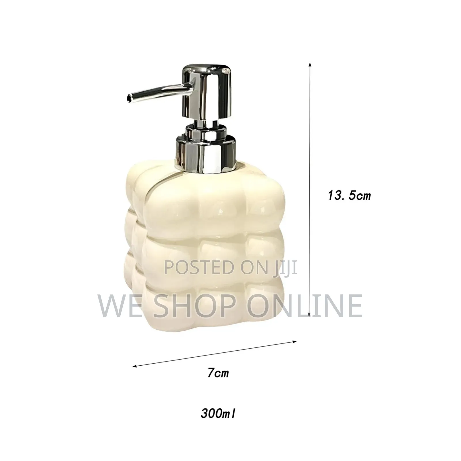 Bubble Glass Soap Dispenser 300ml