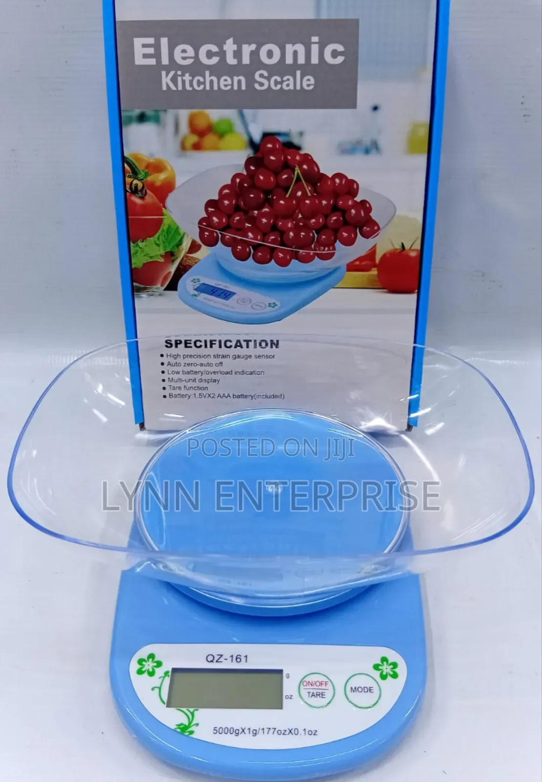 Digital Kitchen Scale With Bowl