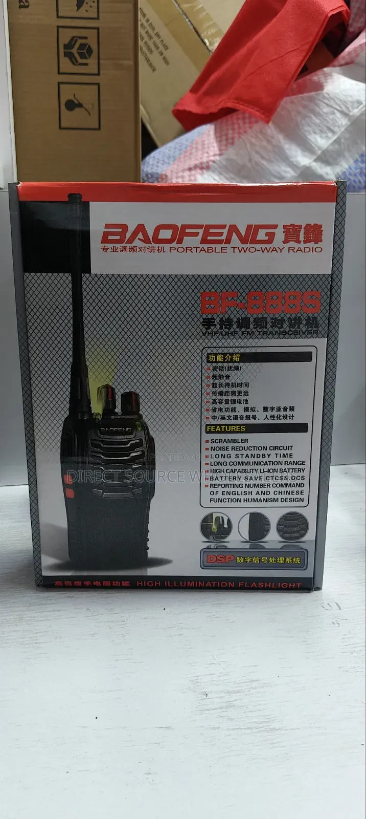 888s Portable Walkie Talkie for Outdoor Professional Use Bf-888s