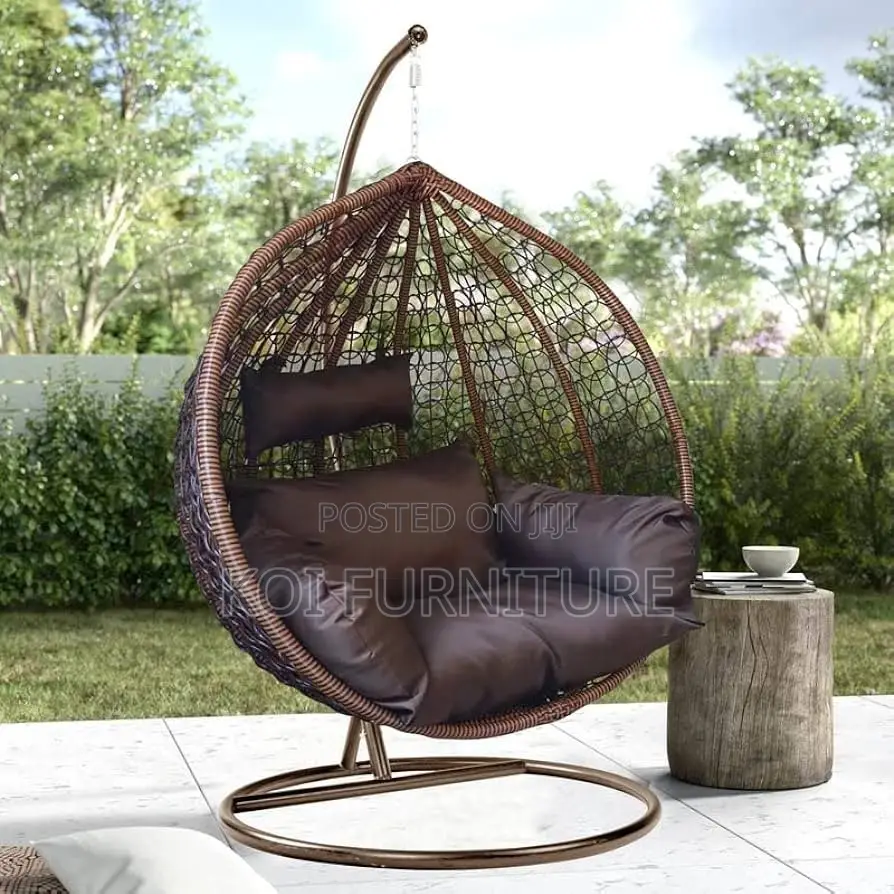 Hanging Chair : Modern Wicker Egg-shaped Swing Chair