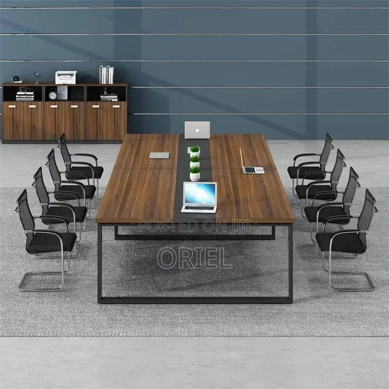 Office Boardroom Table : Office Wooden Top Conference Meeting Table.