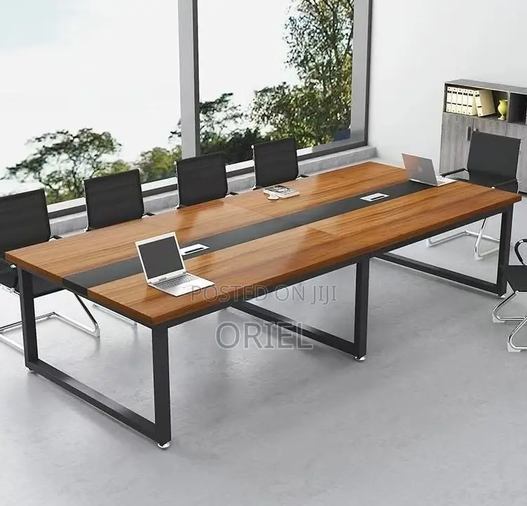 Office Boardroom Table : Office Wooden Top Conference Meeting Table.