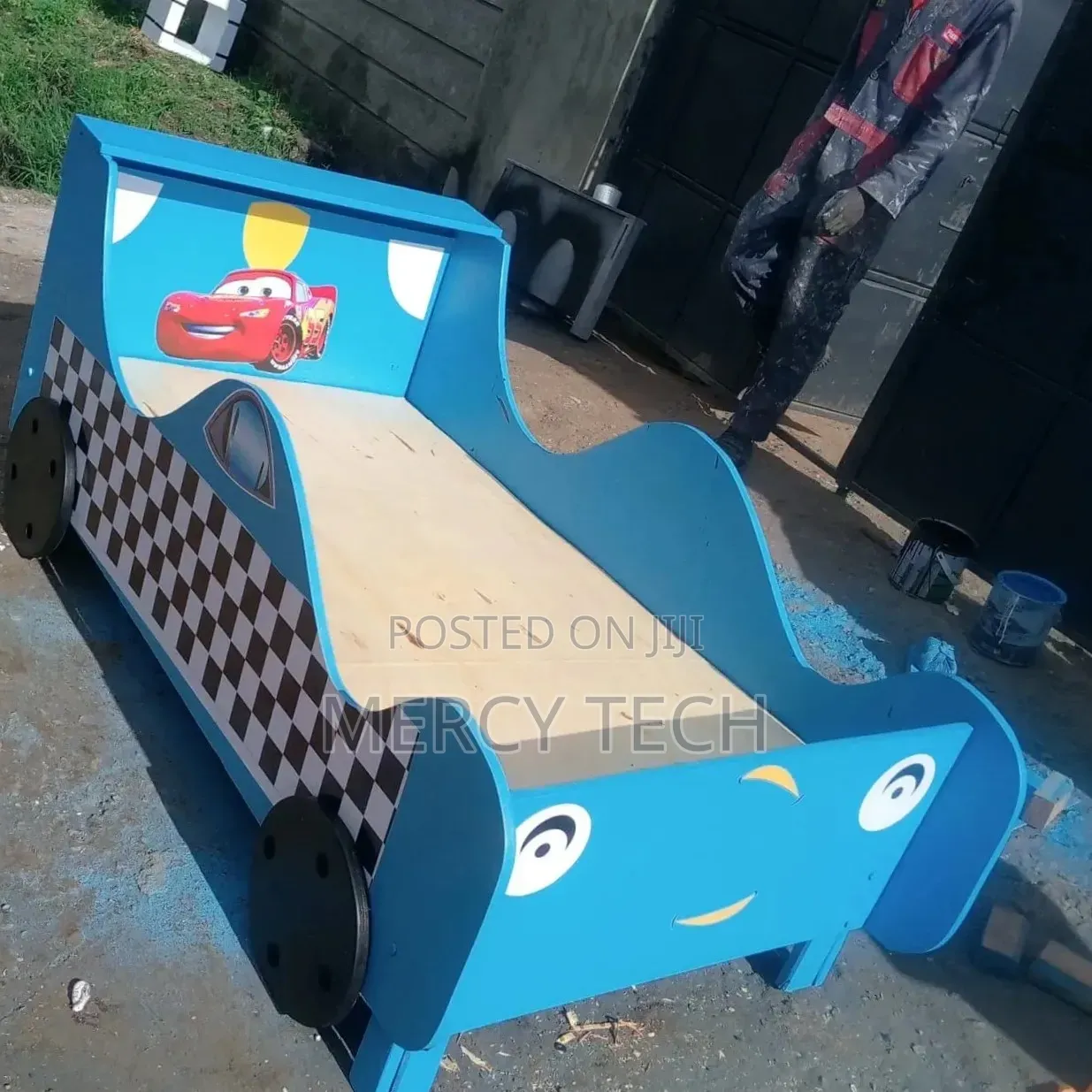 Cars-themed Toddler Car Bed