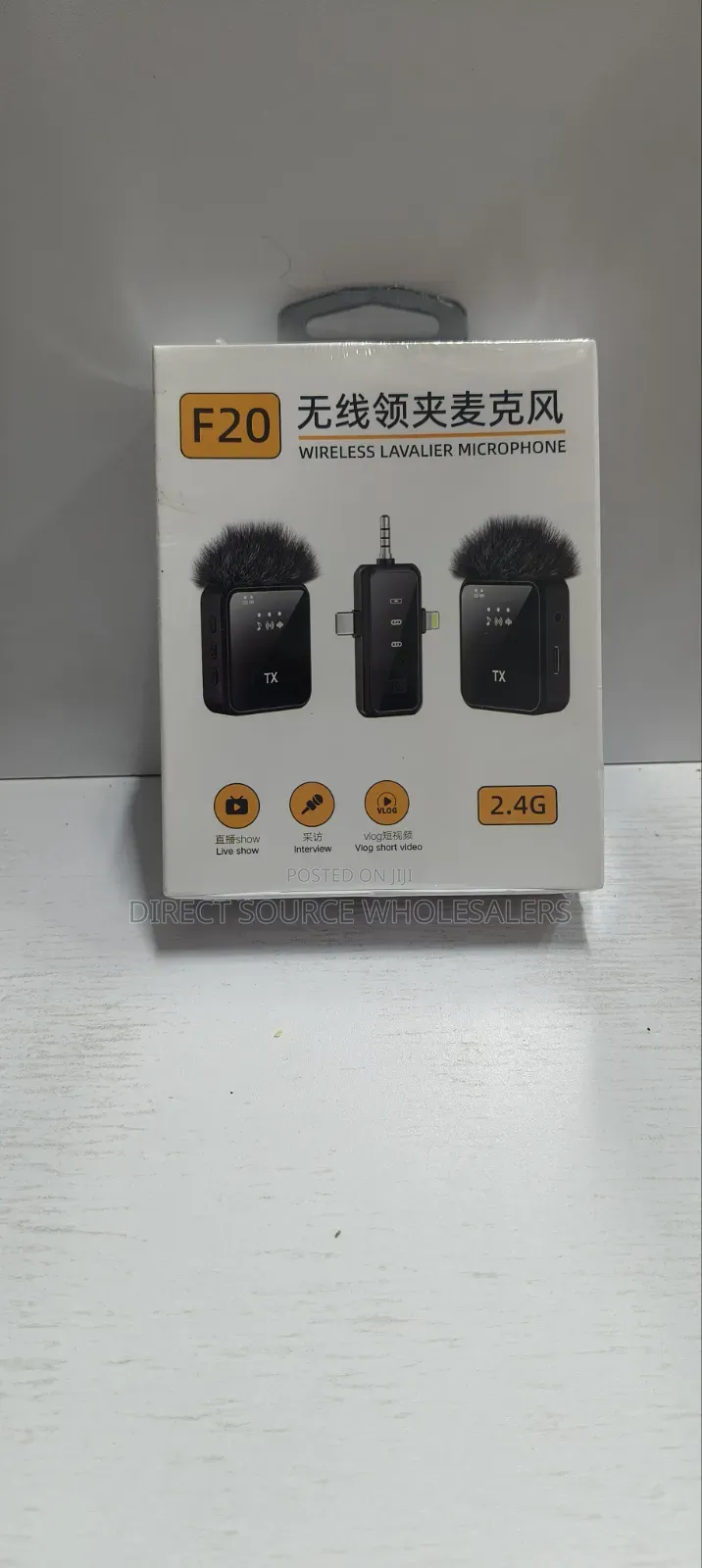 F11-2 Noise Cancelling Lavalier Microphone