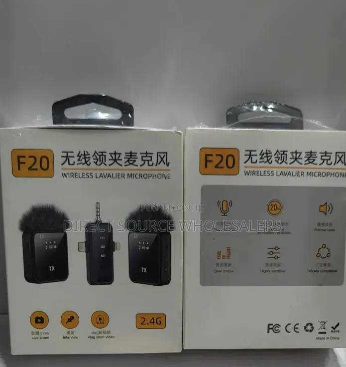 F11-2 Noise Cancelling Lavalier Microphone