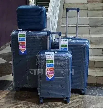 Fashion 4 in 1 Unbreakble Laxurious Rubber Suitcase Travel Bag