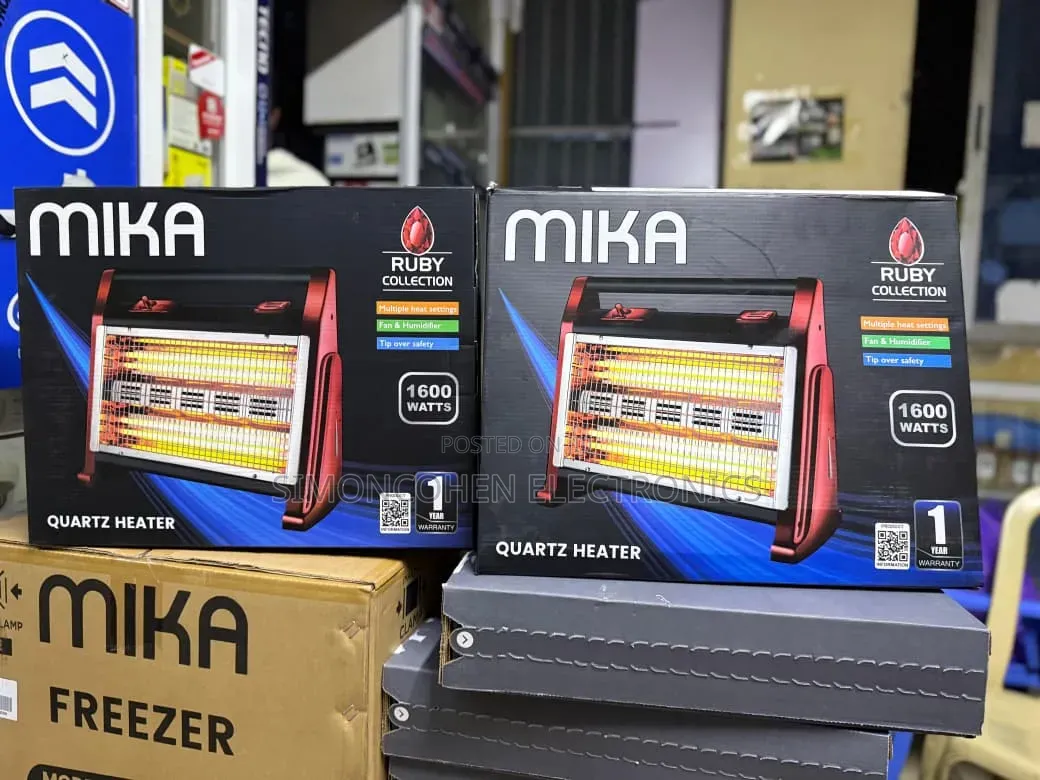 Mika Quartz Heater, 800-1600w