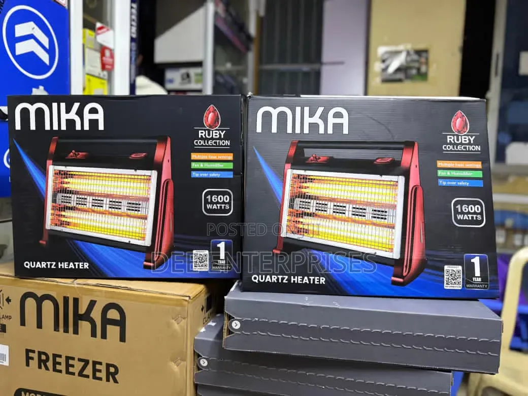 Mika 1600w Quartz Heater