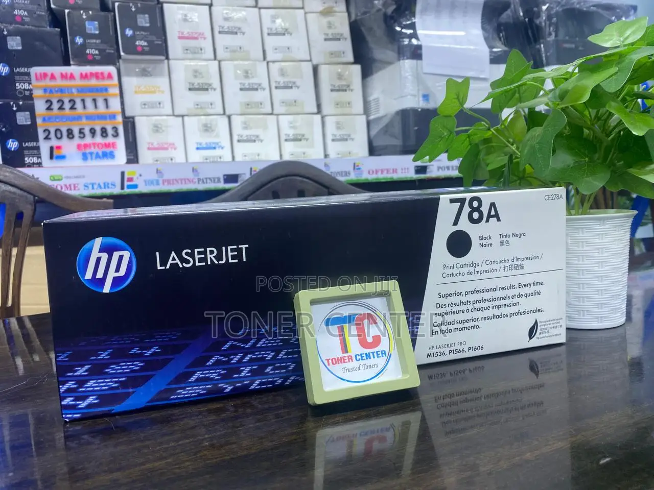 Hp Ce278a Black Laserjet Toner Cartridge