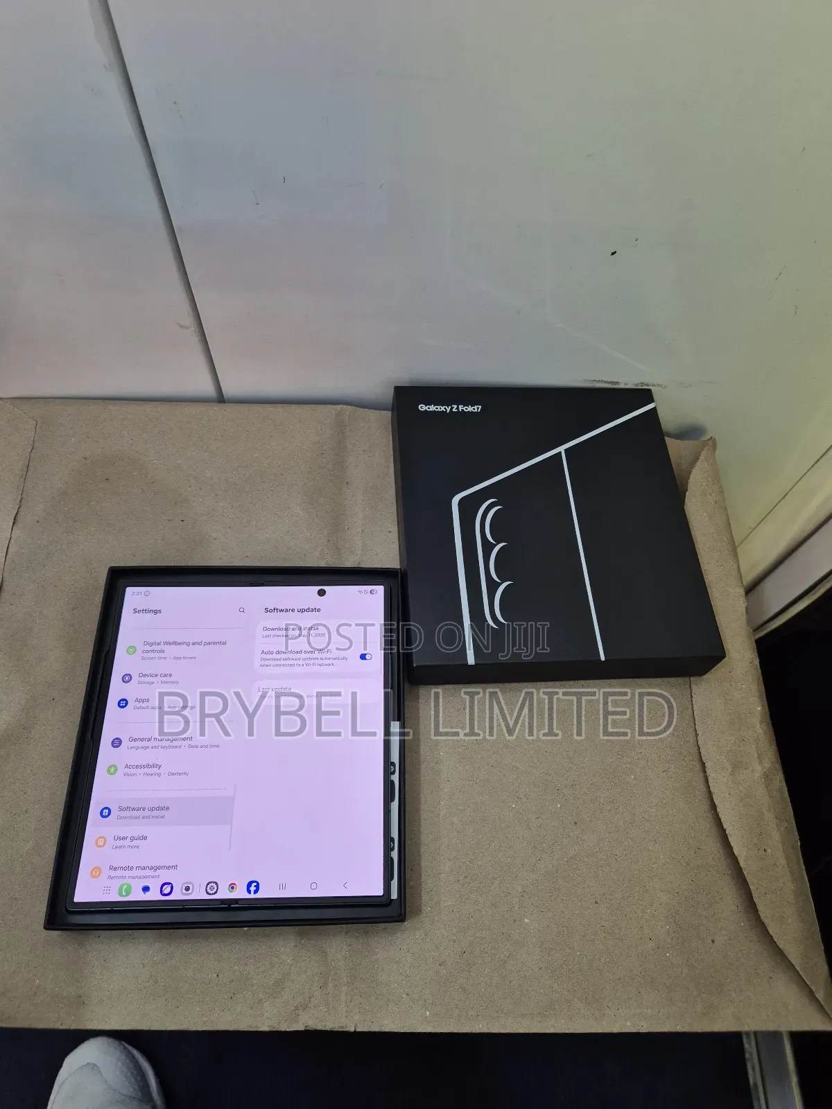 Samsung Galaxy Z Fold7 256 GB Black