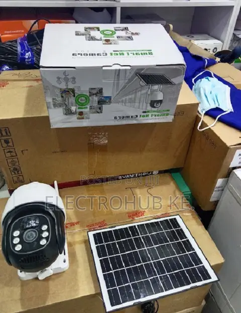 V380 Wireless Solar Surveillance Camera PTZ 1080p Outdoor
