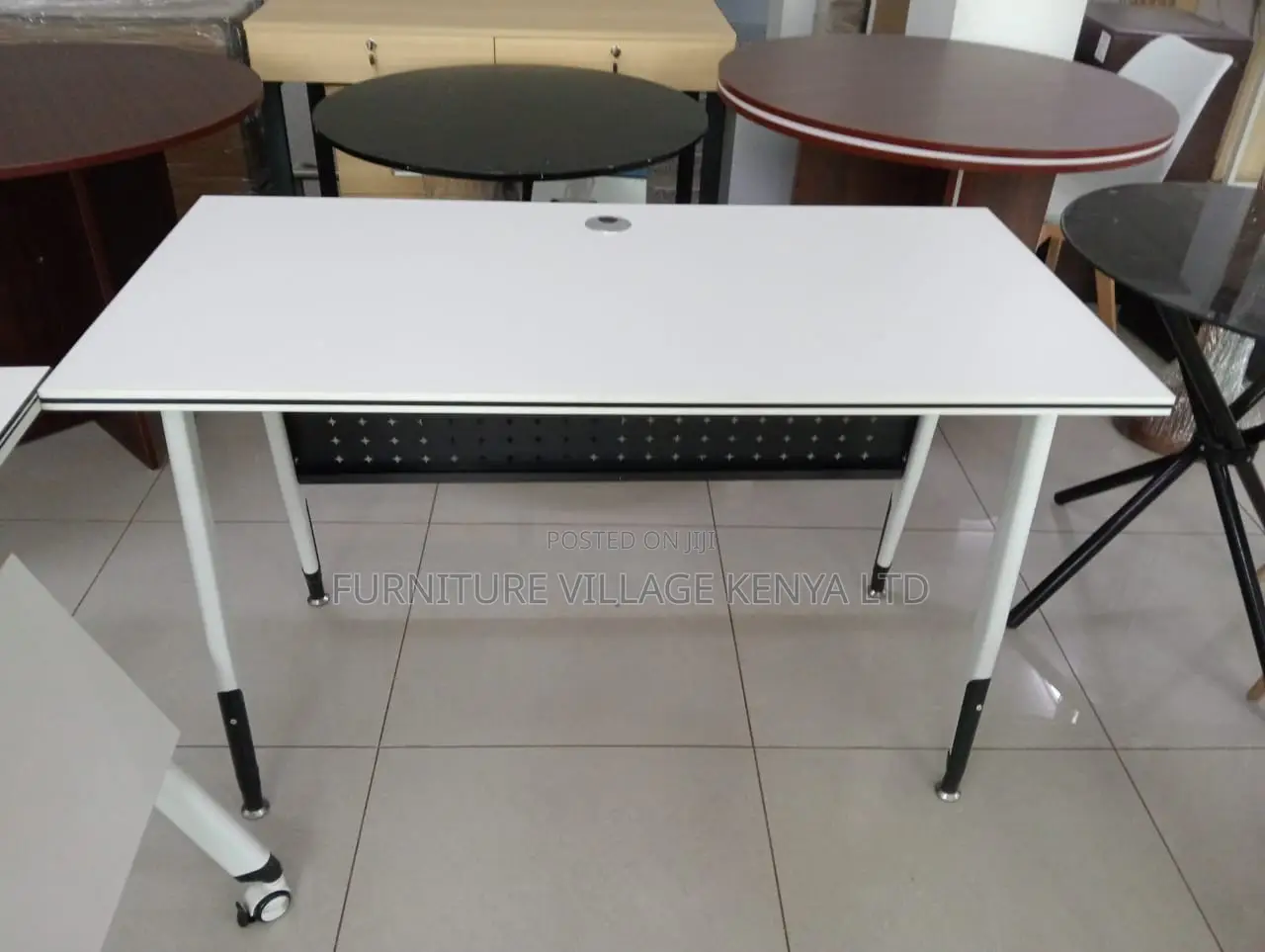 1200mm White Modern Classroom Writing Table