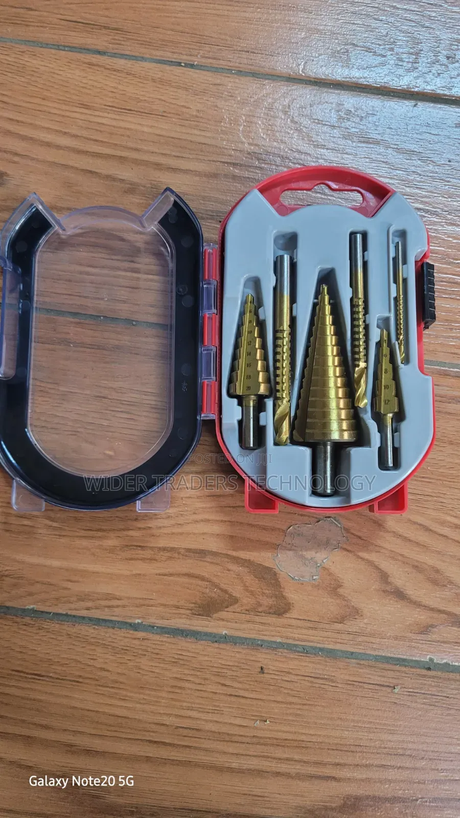 6pcs Step Drill Bit Serrated Bit Set