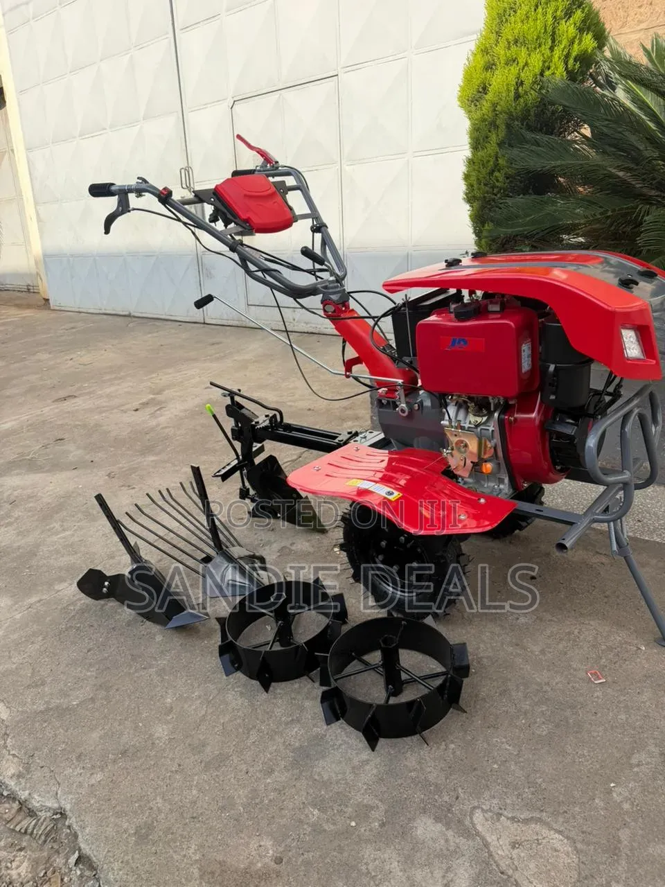 Petrol Powered Power Tiller