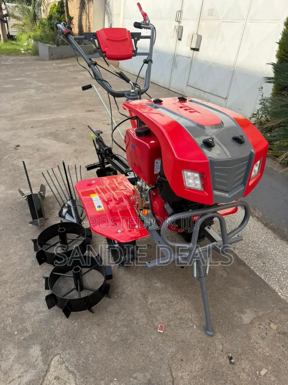 Petrol Powered Power Tiller