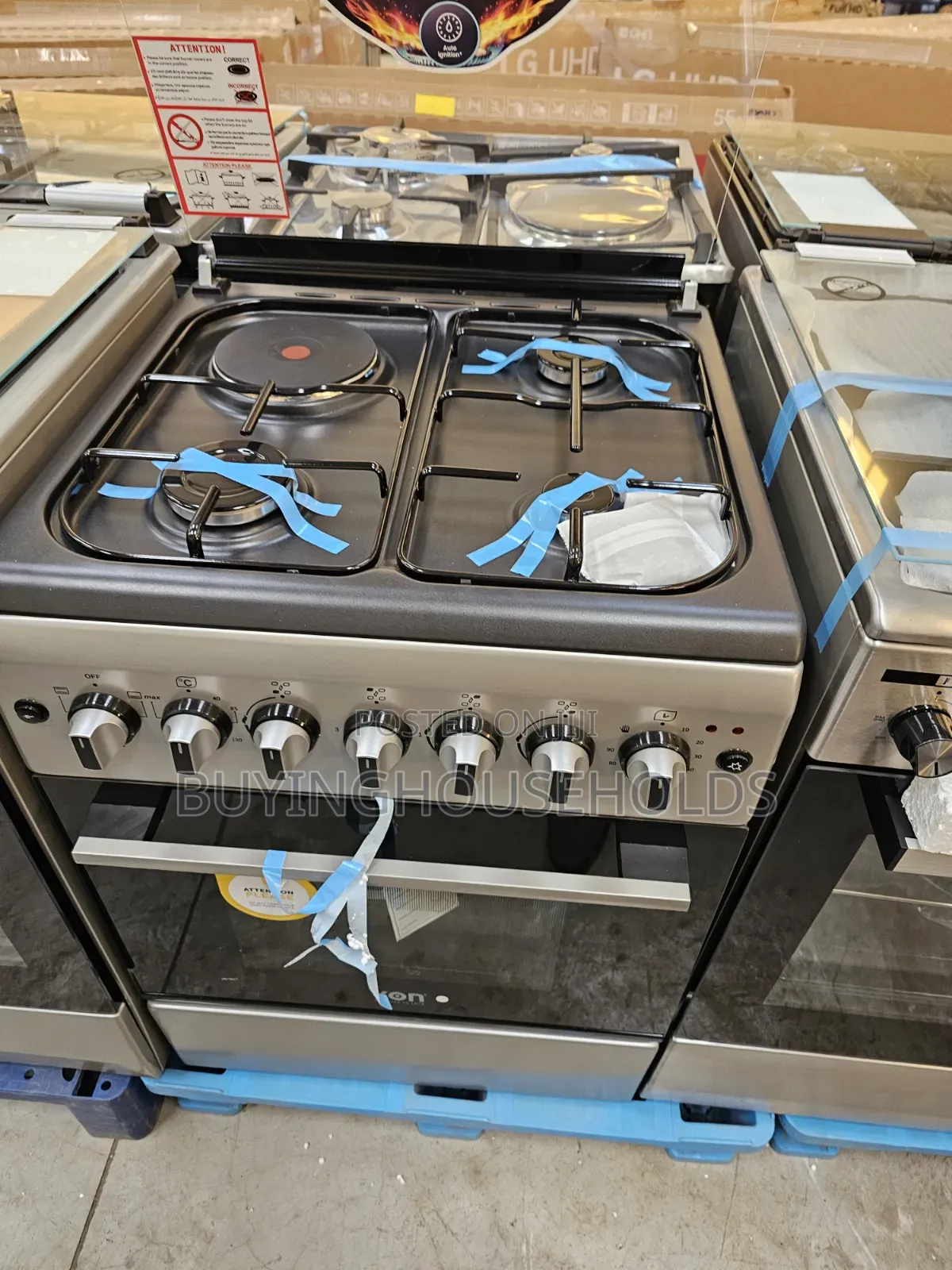 Von 60x60 Cooker 3+1 Brand New!
