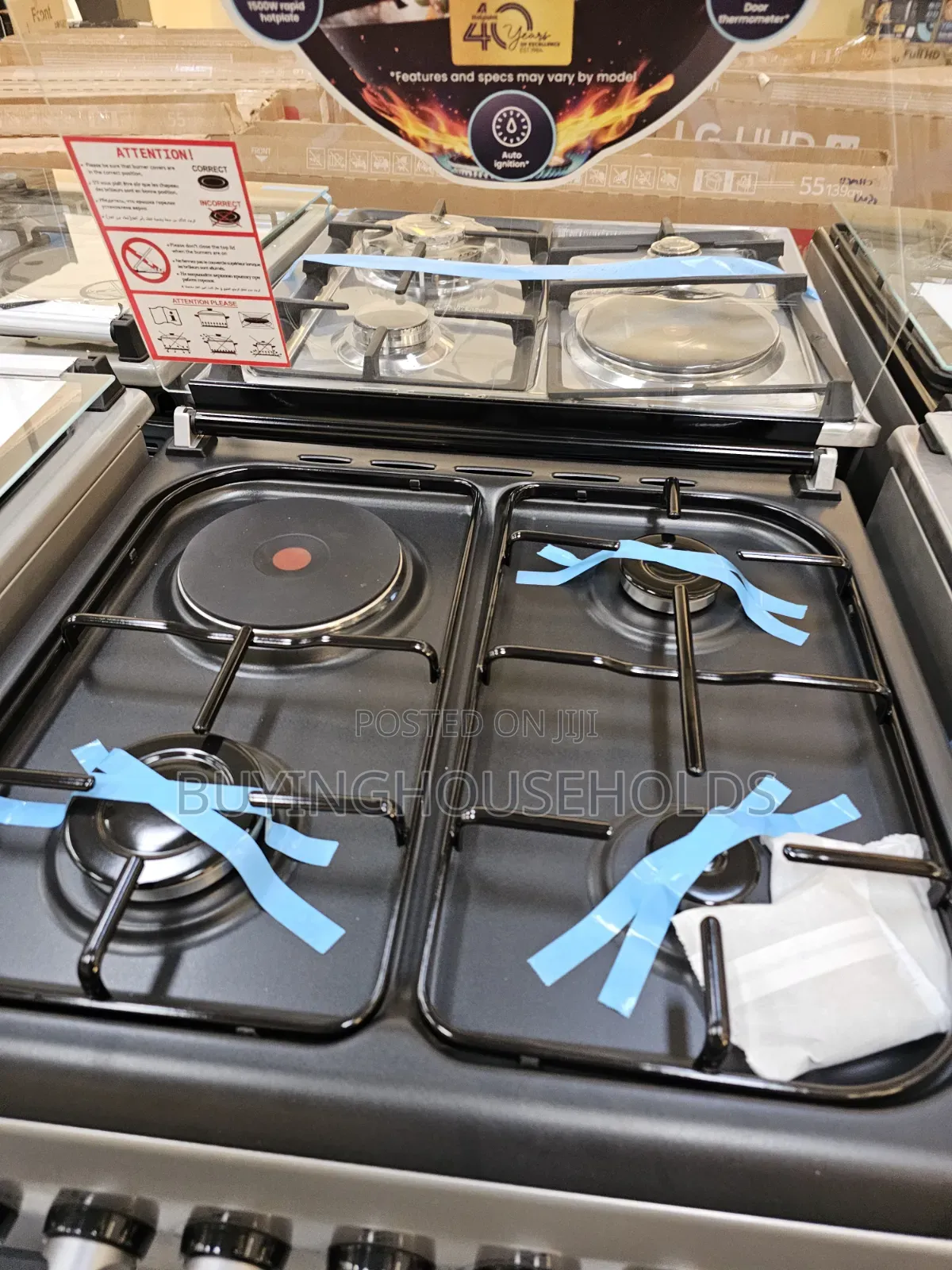 Von 60x60 Cooker 3+1 Brand New!