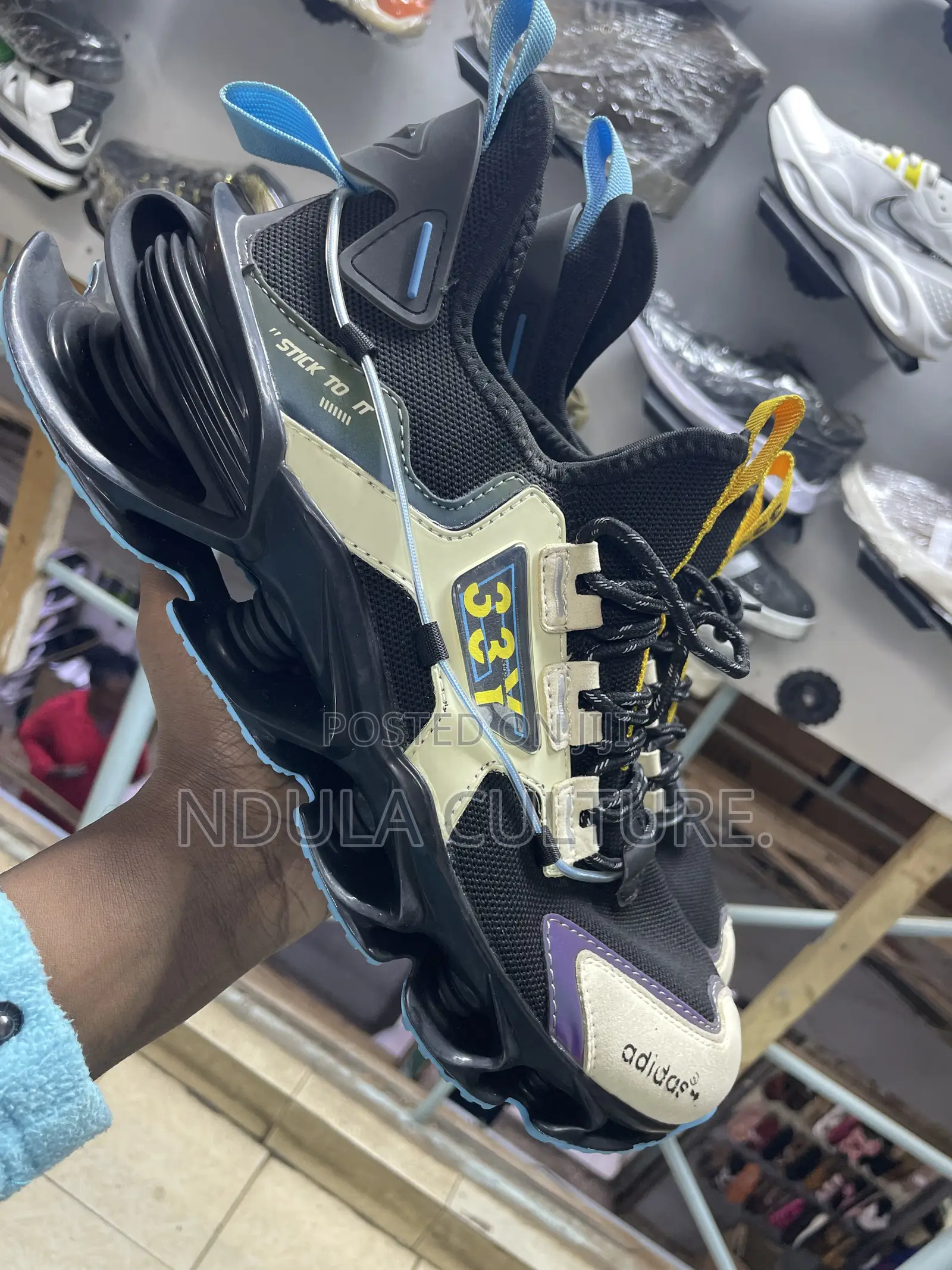 Adidas "33y" Blade Sneakers