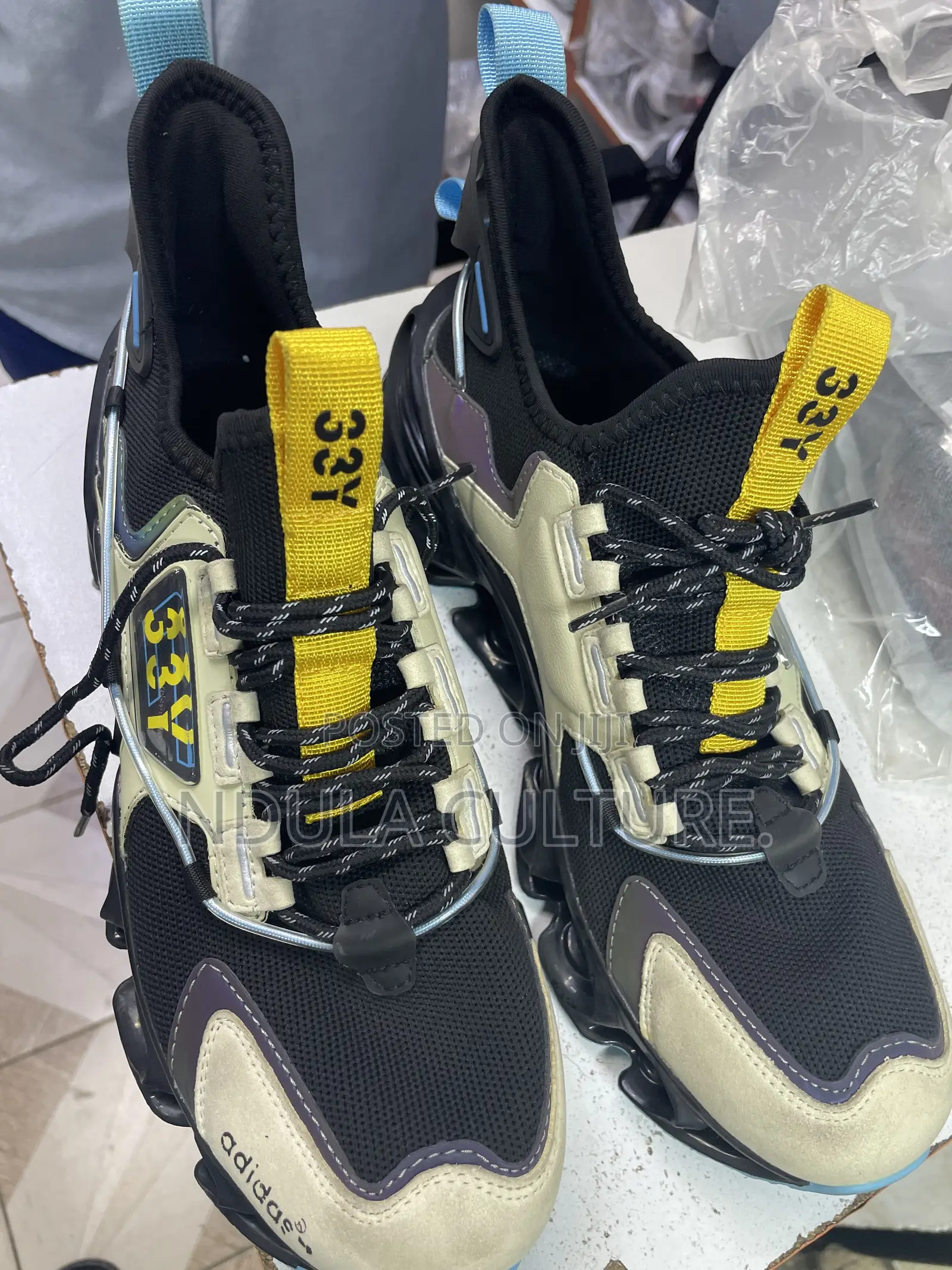 Adidas "33y" Blade Sneakers