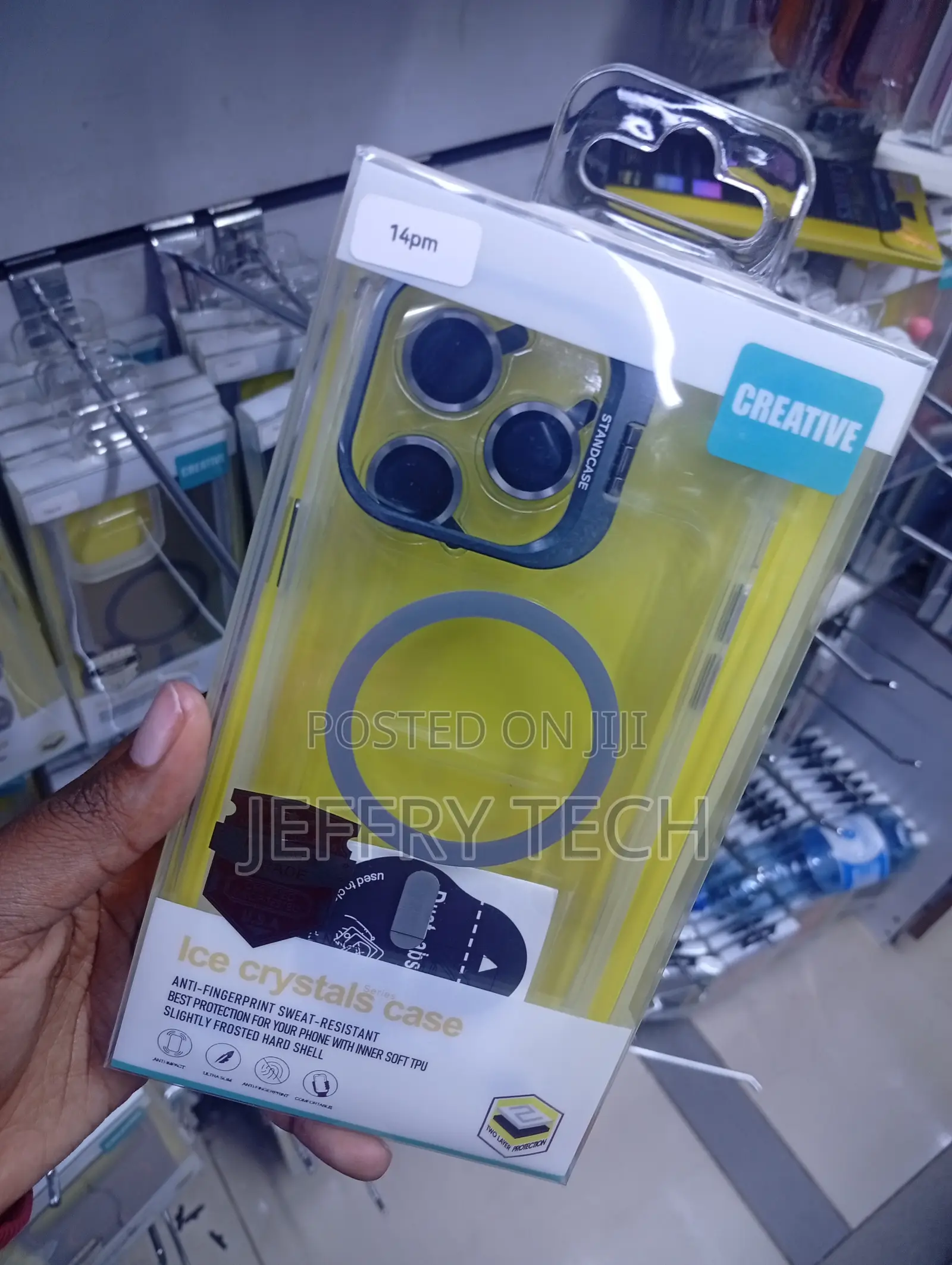 iPhone 14 Pro Max Semi-Flexible Plastic Body Cover