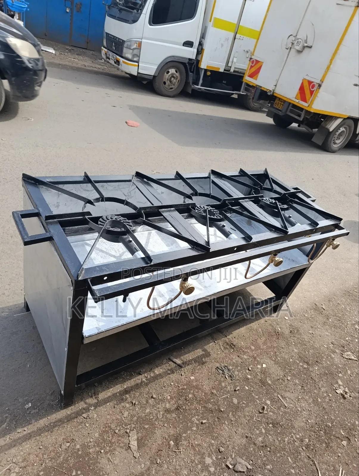 Closed Three Burner Commercial Sizes Burners