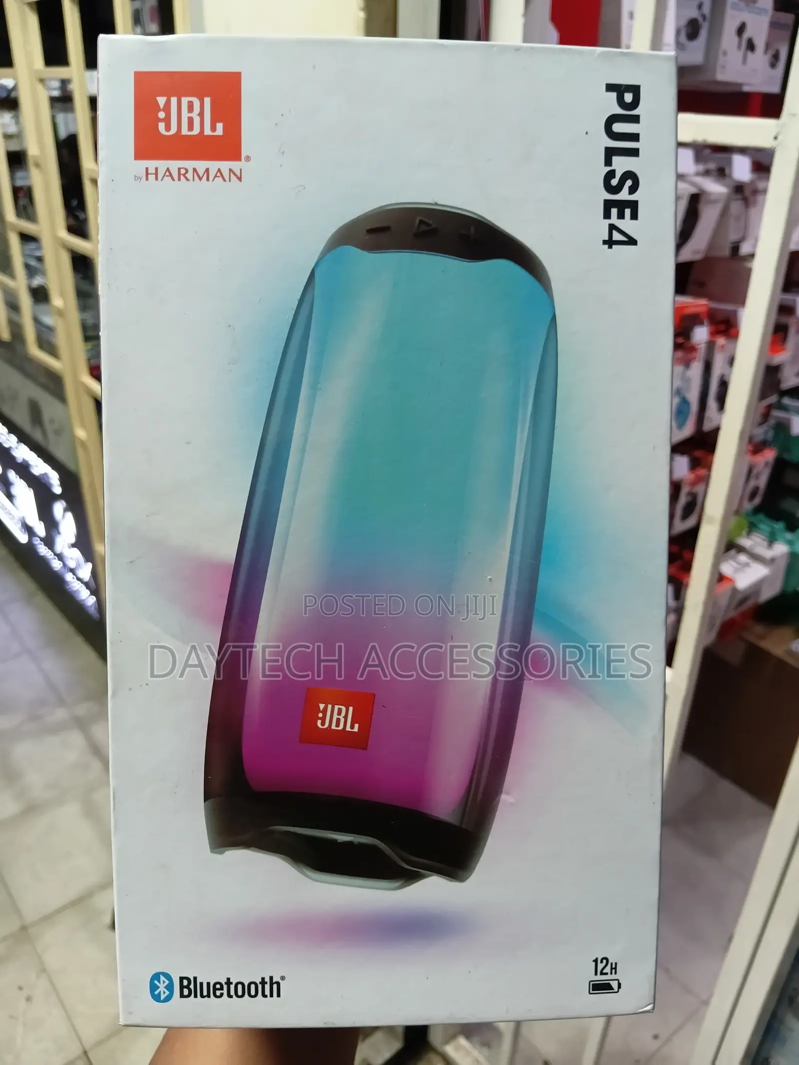 JBL Pulse 4 – 360° 20w Ipx7 Waterproof Bluetooth Speaker