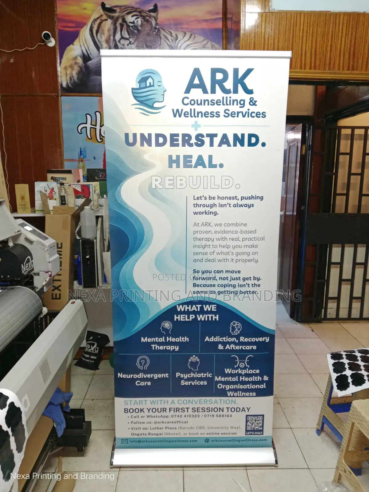 Fast Rollup Banner Printing