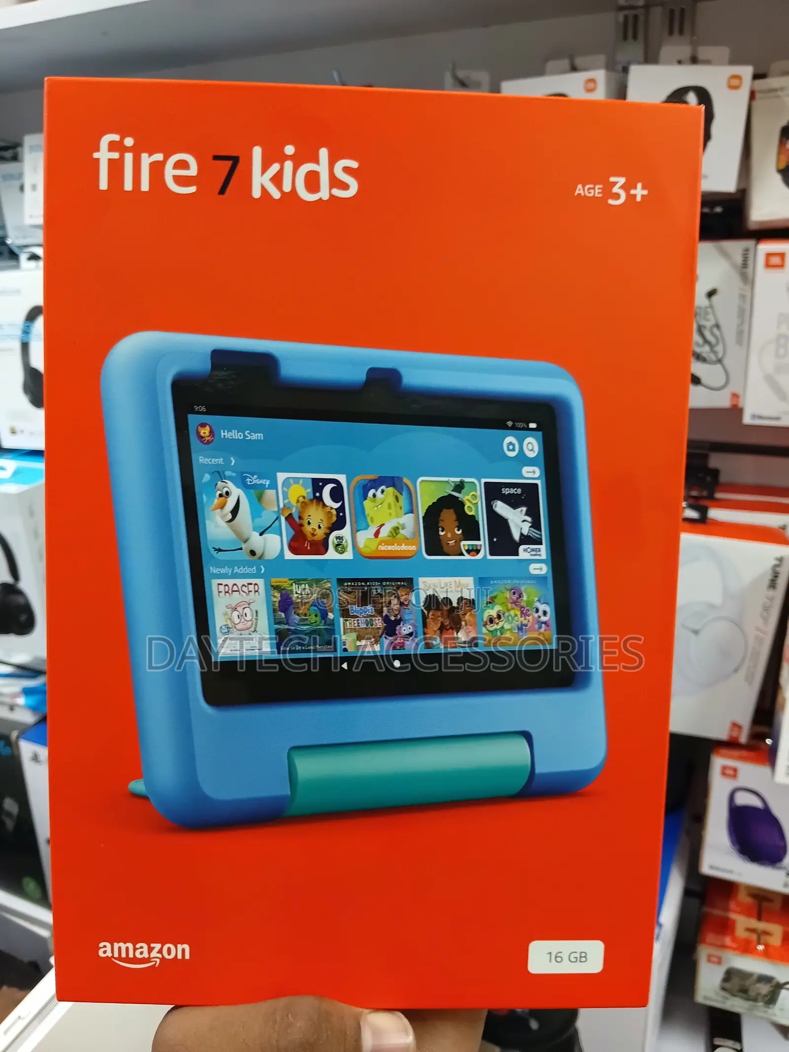 New Amazon Fire 7 (2017) 16 GB Black