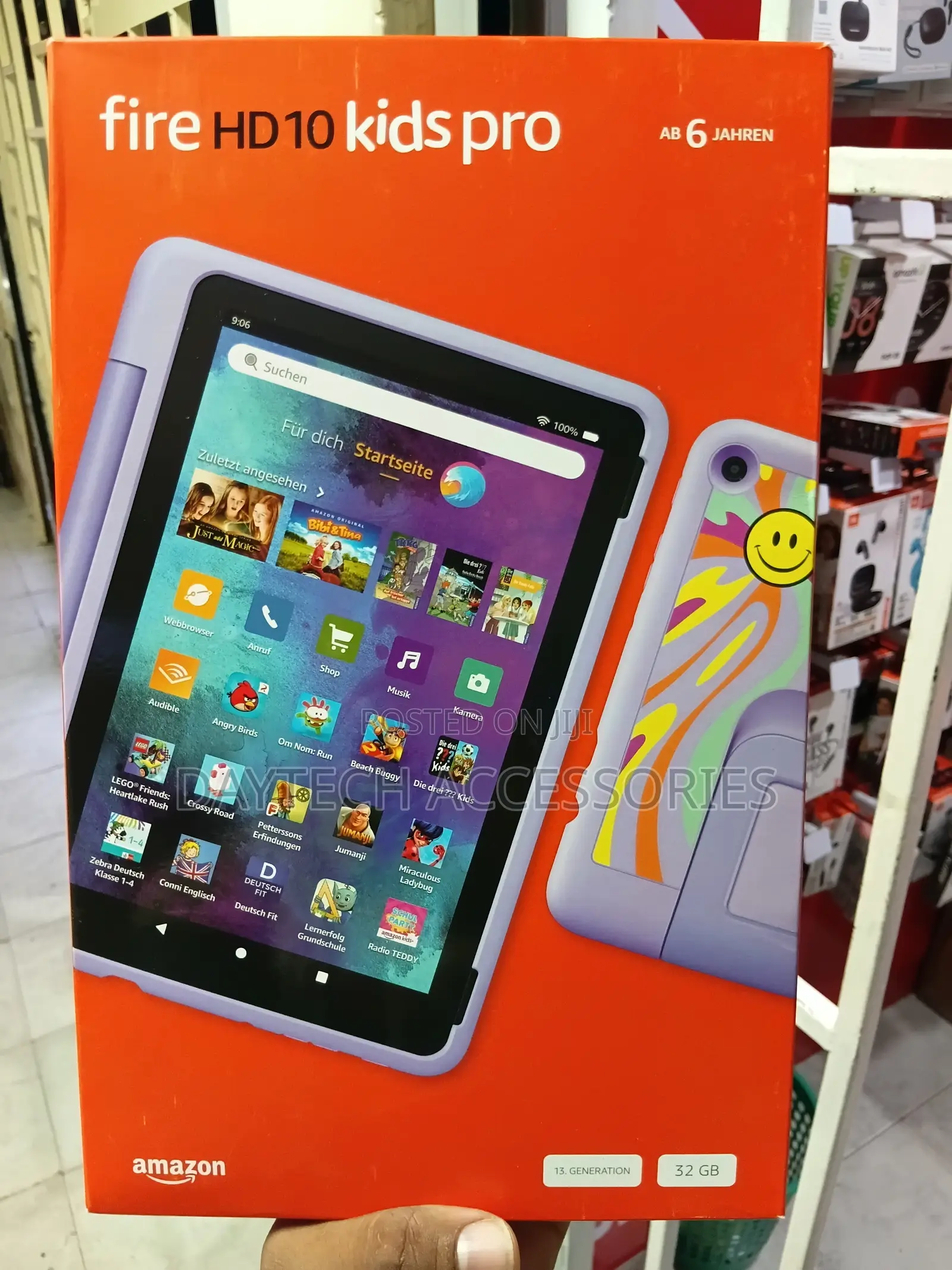New Amazon Fire HD 10 Kids Pro 32 GB Black