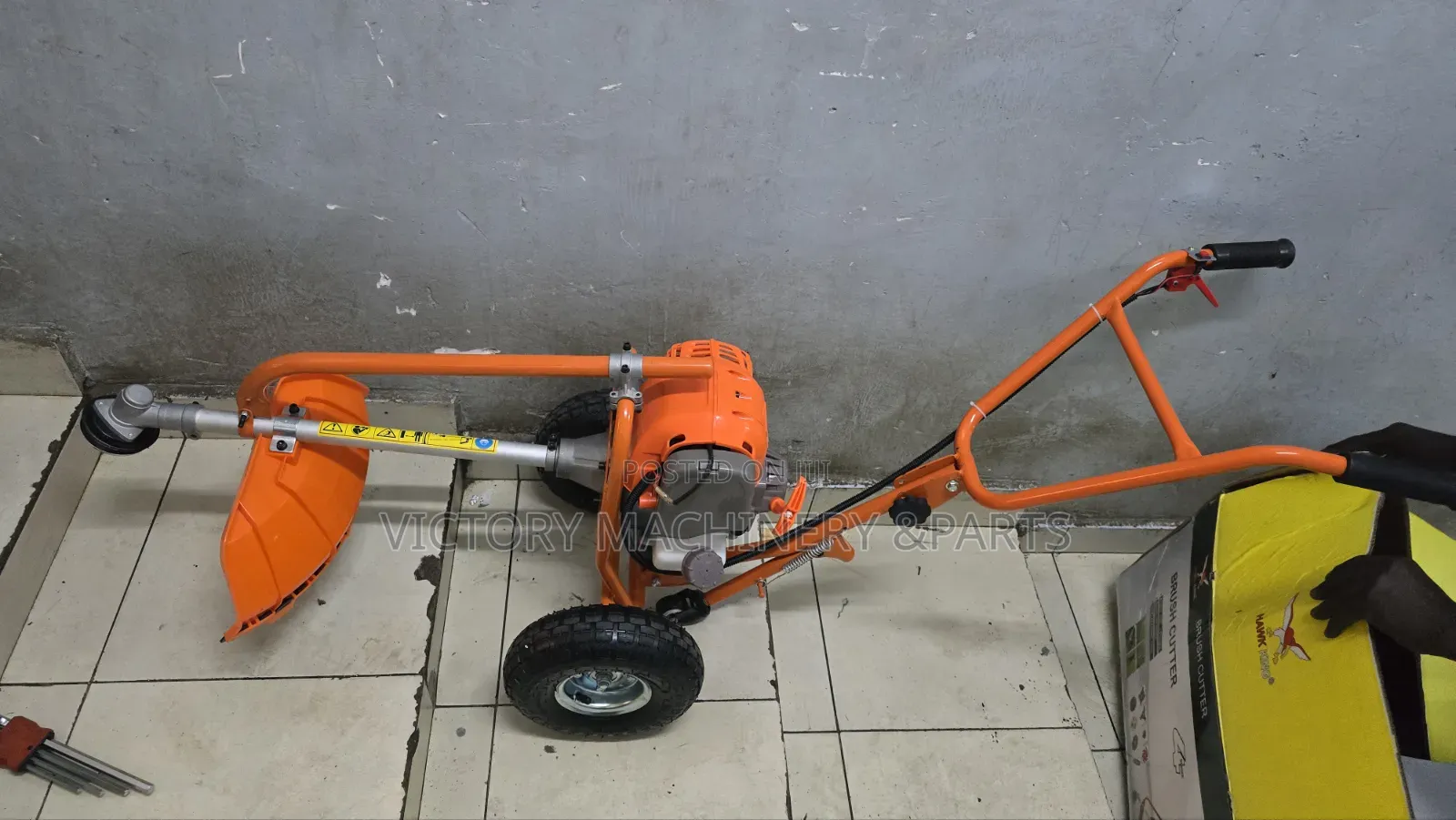 Hawking Trolley Brush Cutter 4 Stroke