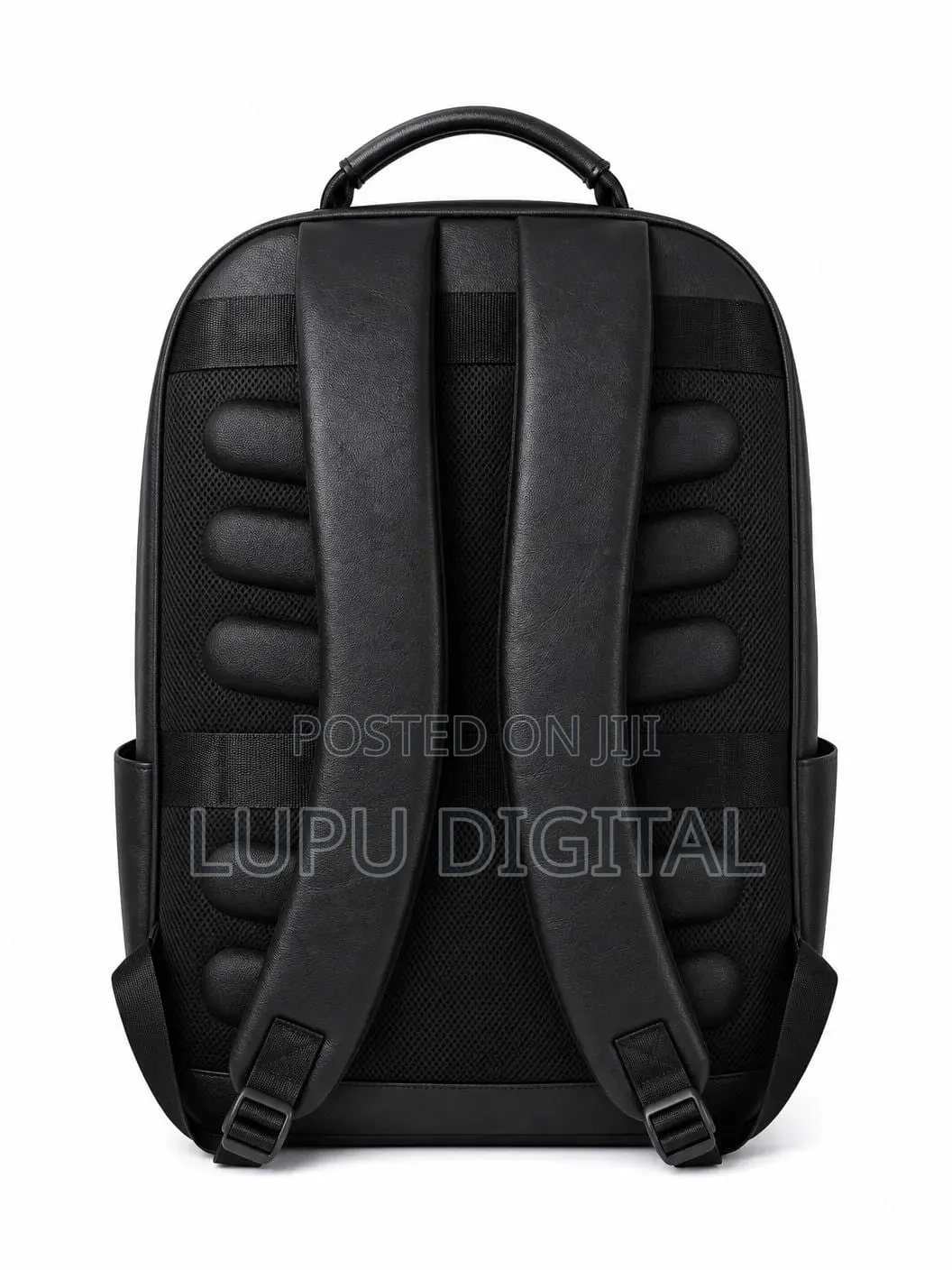 Professional Sleek Leather Business Backpack