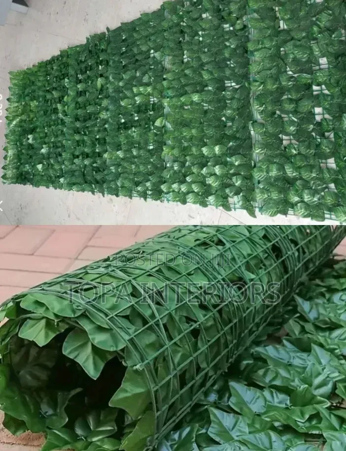 Synthetic Water Resistant 1mx3m Artificial Privacy Fence Rolls