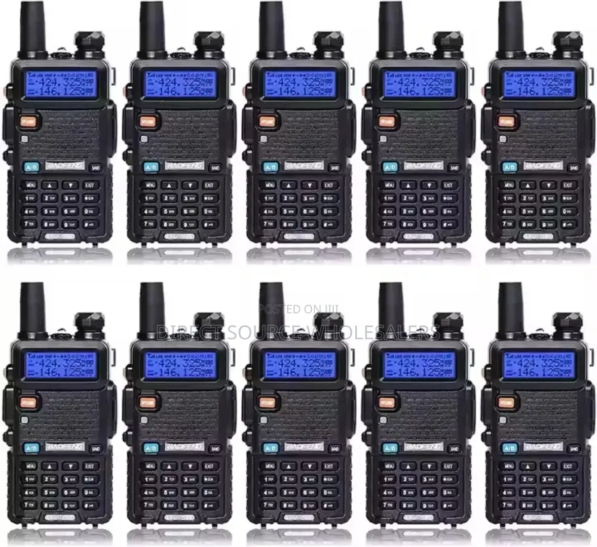 Original Baofeng Uv5r Dual Band Radio Call Baofeng Uv-5r Rechargeable