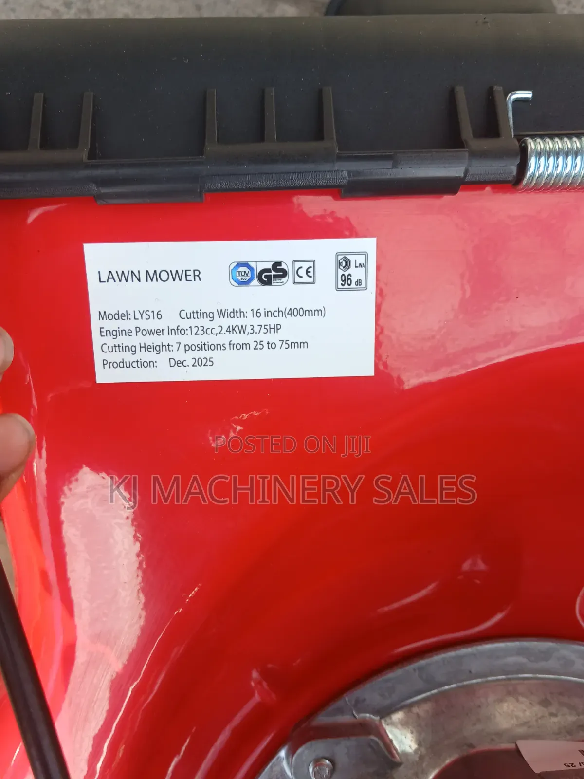 Lawn Mower 123cc